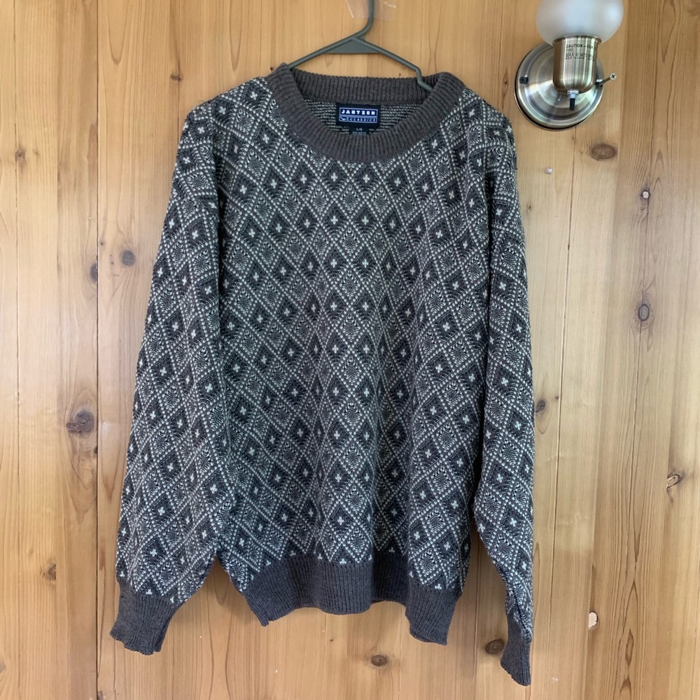 vtg jantzen oversized crewneck sweater 🍁 large
